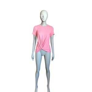 T by Talbots Light Pink Short Sleeve Top